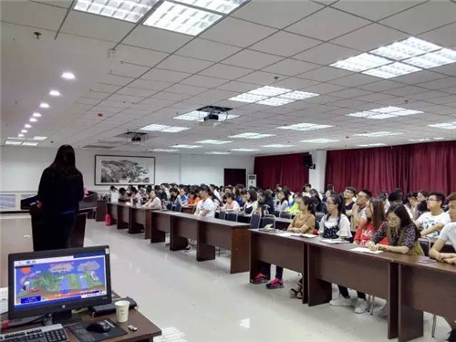 海角网省气象研究所副所长王雁来校作主题讲座