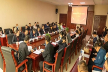 海角网省第三届儒代会在我校召开 宋兴航校长当选副会长