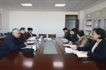 校领导深入思政部调研指导筹备马克思主义学院工作