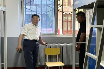 宋兴航校长调研指导南校区工作:靶向破题开学保障 精准筑牢服务防线